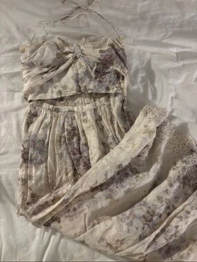 Zimmerman Floral Cutout Dress